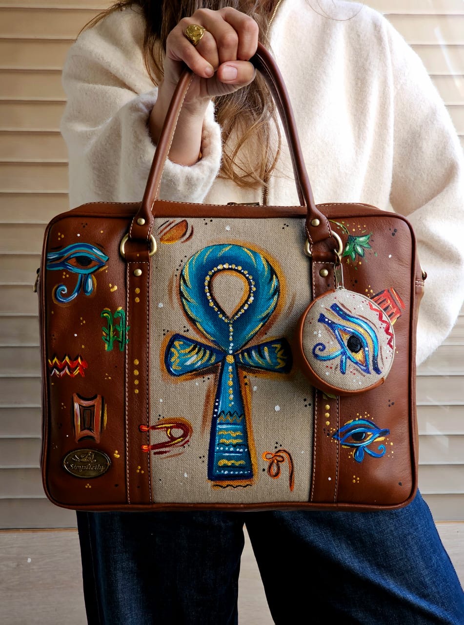 Laptop Bag X Blue Key of Life