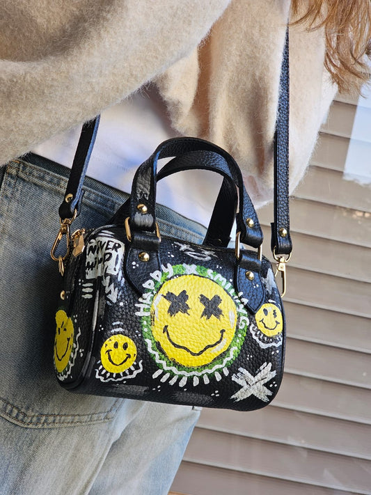 Mini Cross Bag X Happy Face