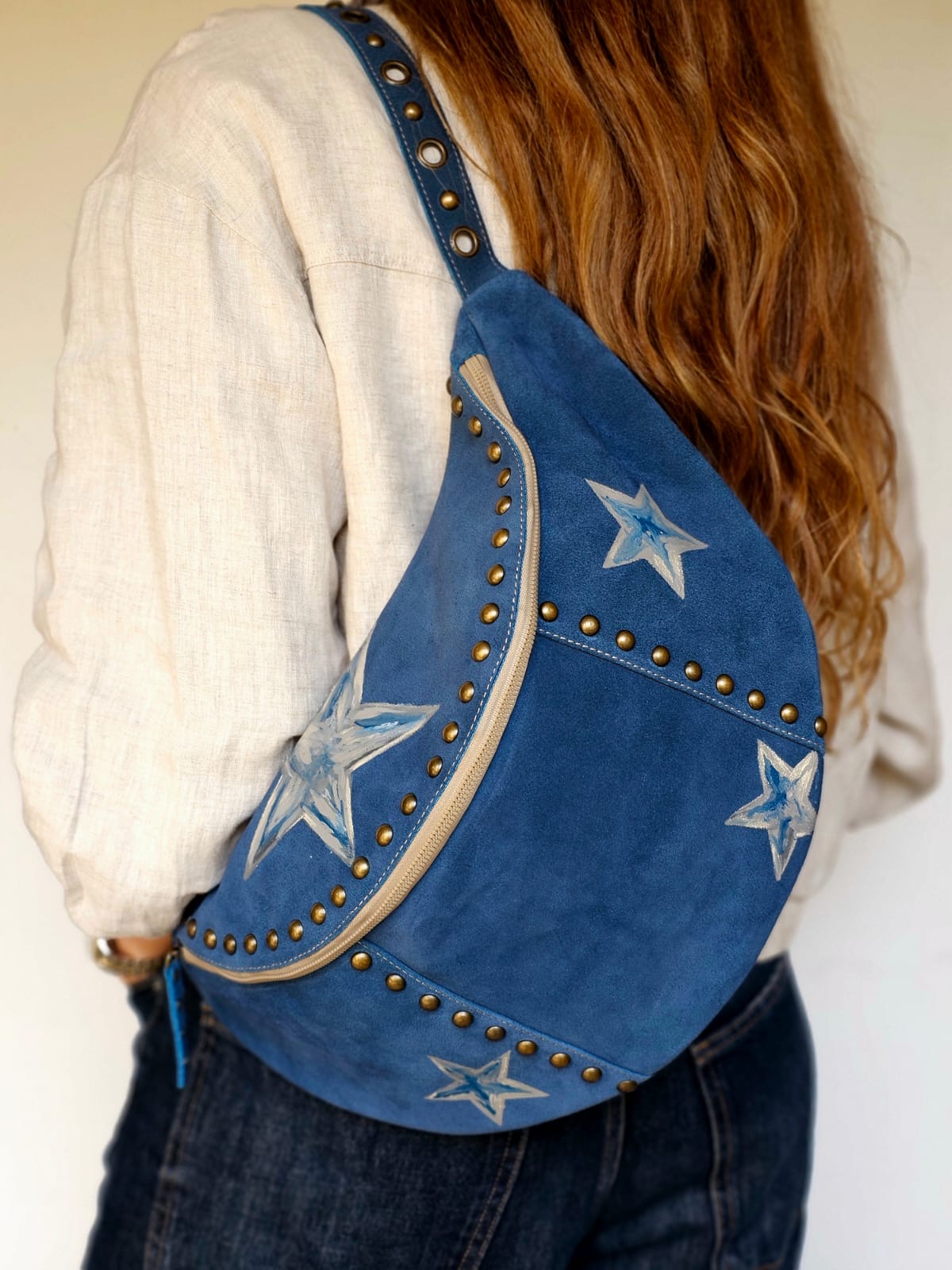 Chamois Bumbag X Blue Stars