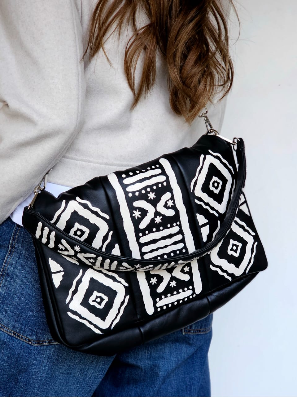 Bold Leather X White Patterns