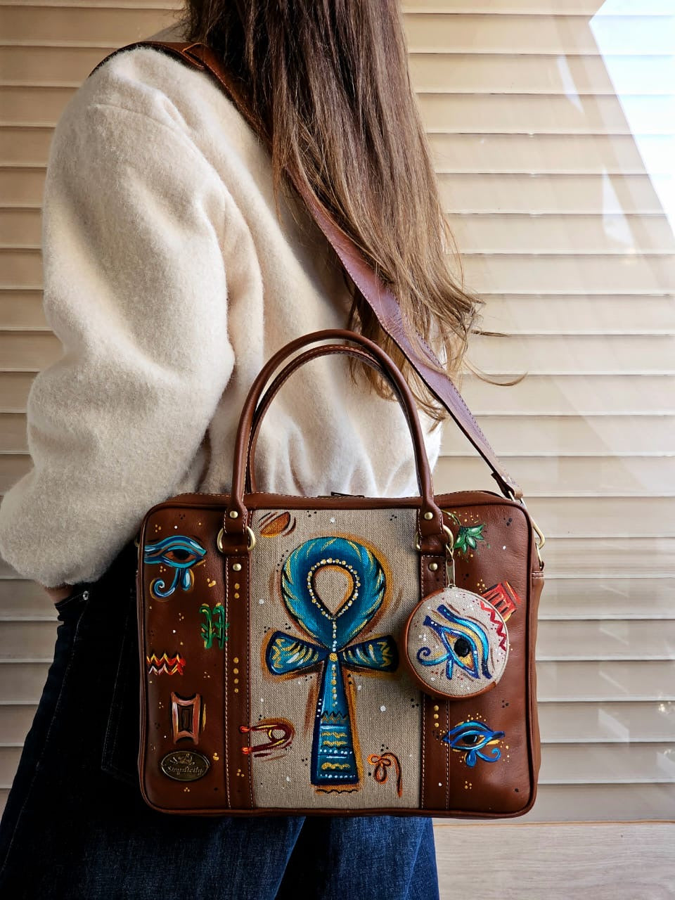 Laptop Bag X Blue Key of Life