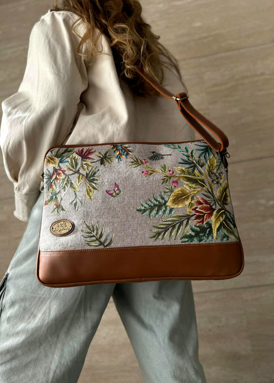 Laptop Sleeve Elegant Flowers
