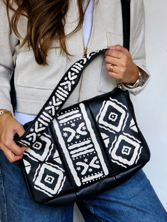 Bold Leather X White Patterns