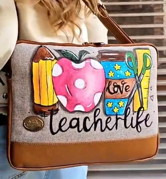 Laptop Sleeve Teacher Life