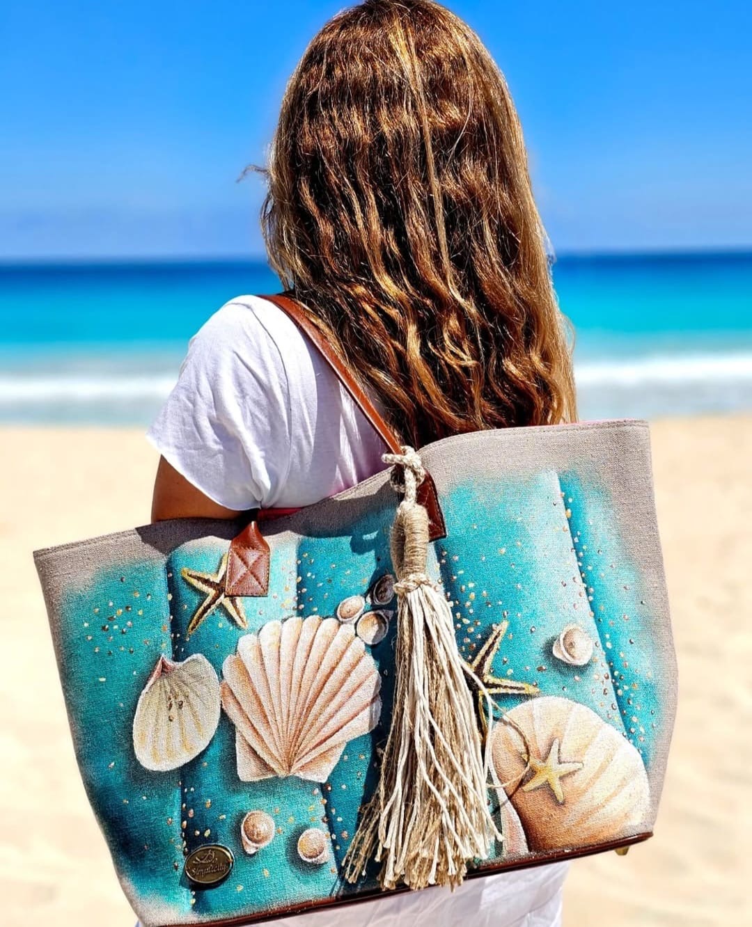 Beach Bags with Tassel