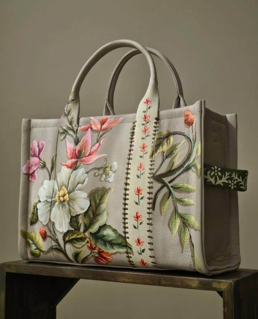 Leather Tote Bag