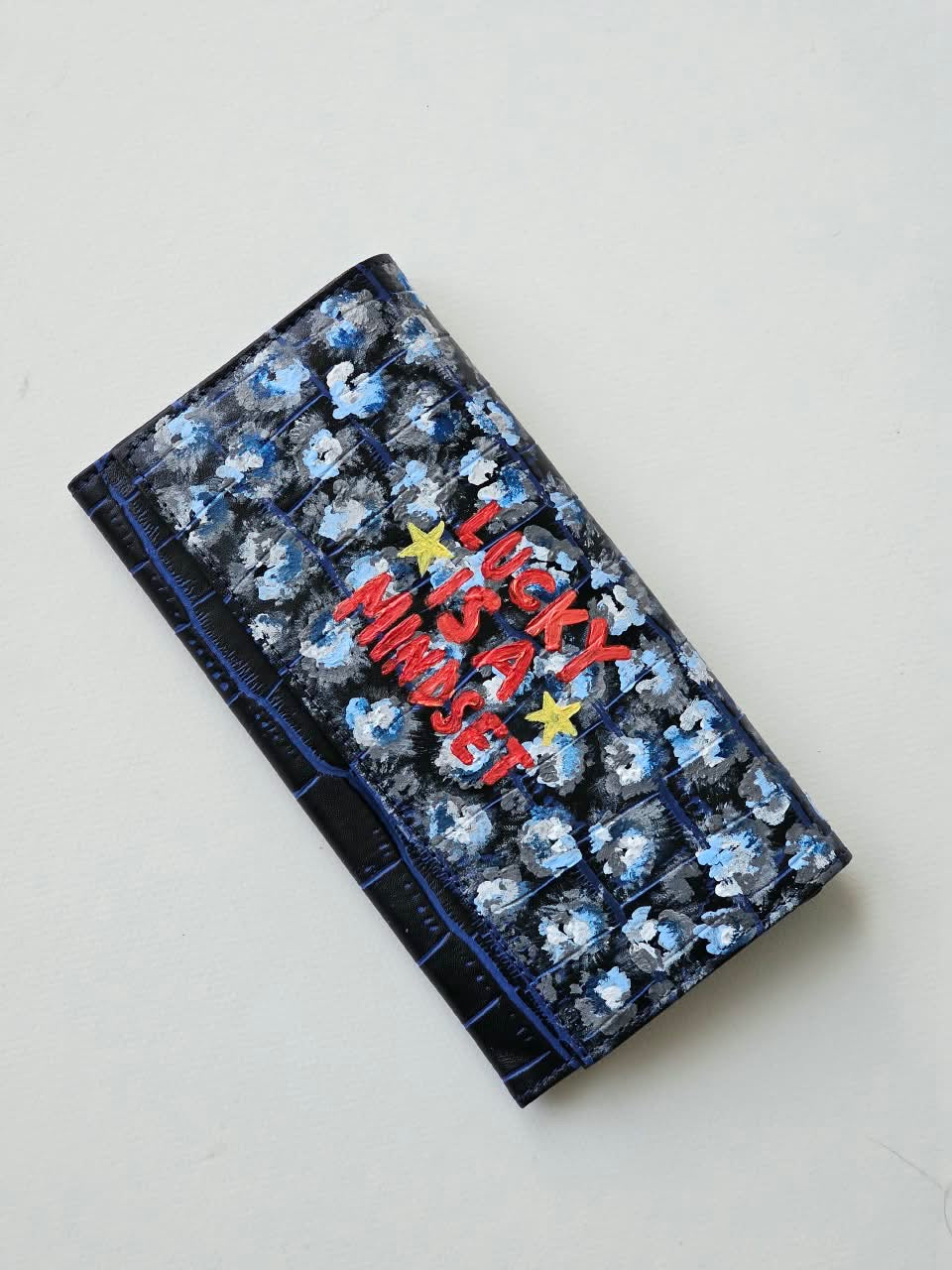 Leather Wallet X Lucky is a Mindset
