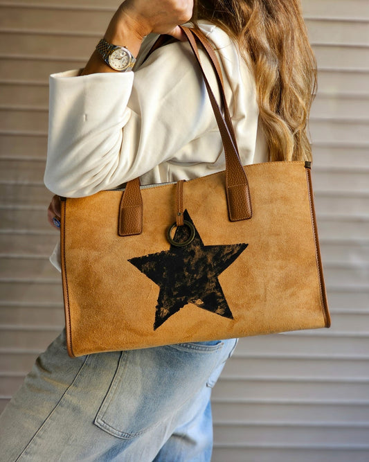 Chamois Tote Bag X Black Star