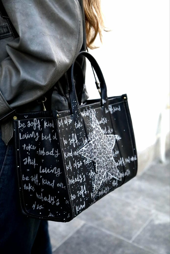 Large Tote Bag X Star