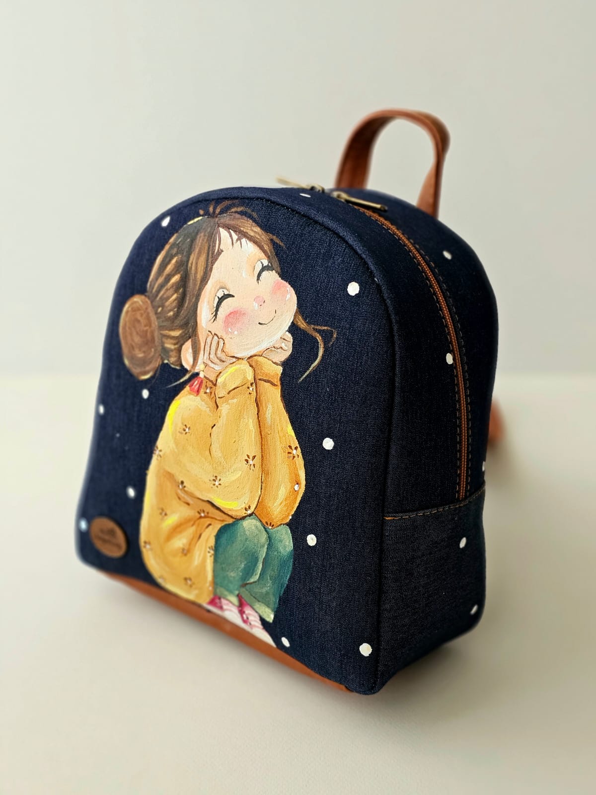 Fabric Mini Backpack