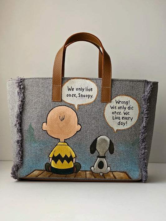 Grey Tote Bag X We Live Everyday