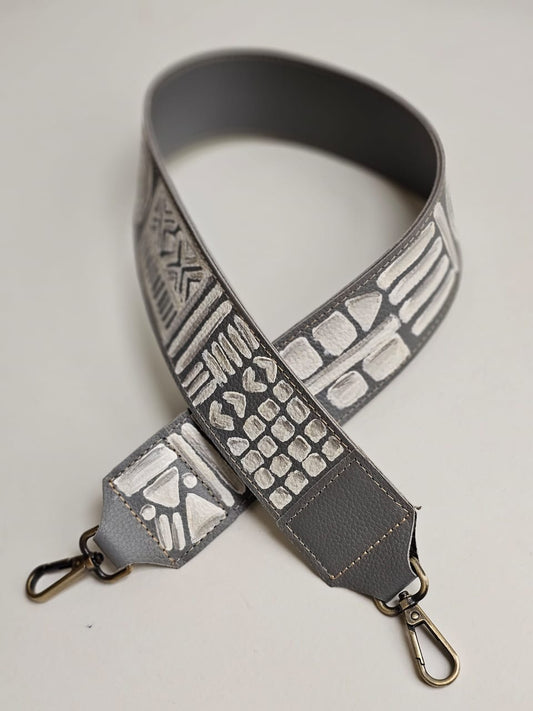 Leather Strap Grey 1