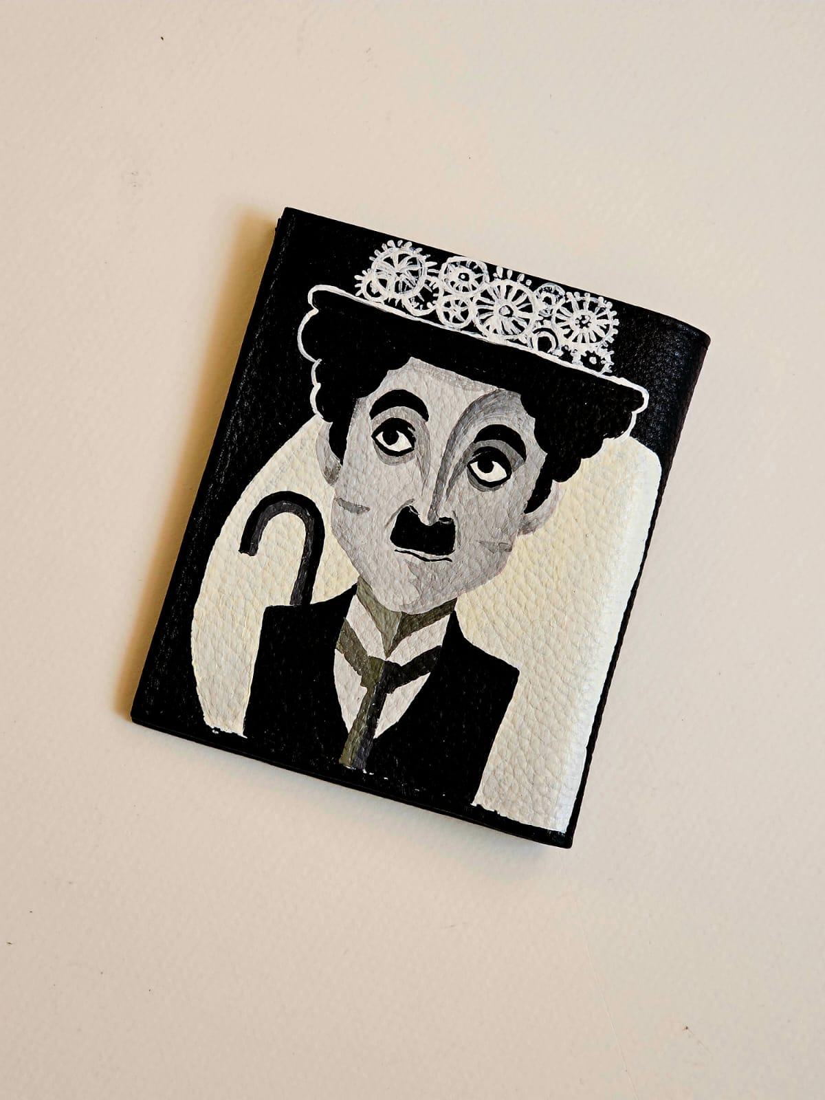 Leather Wallet X Chaplin's Silent Era