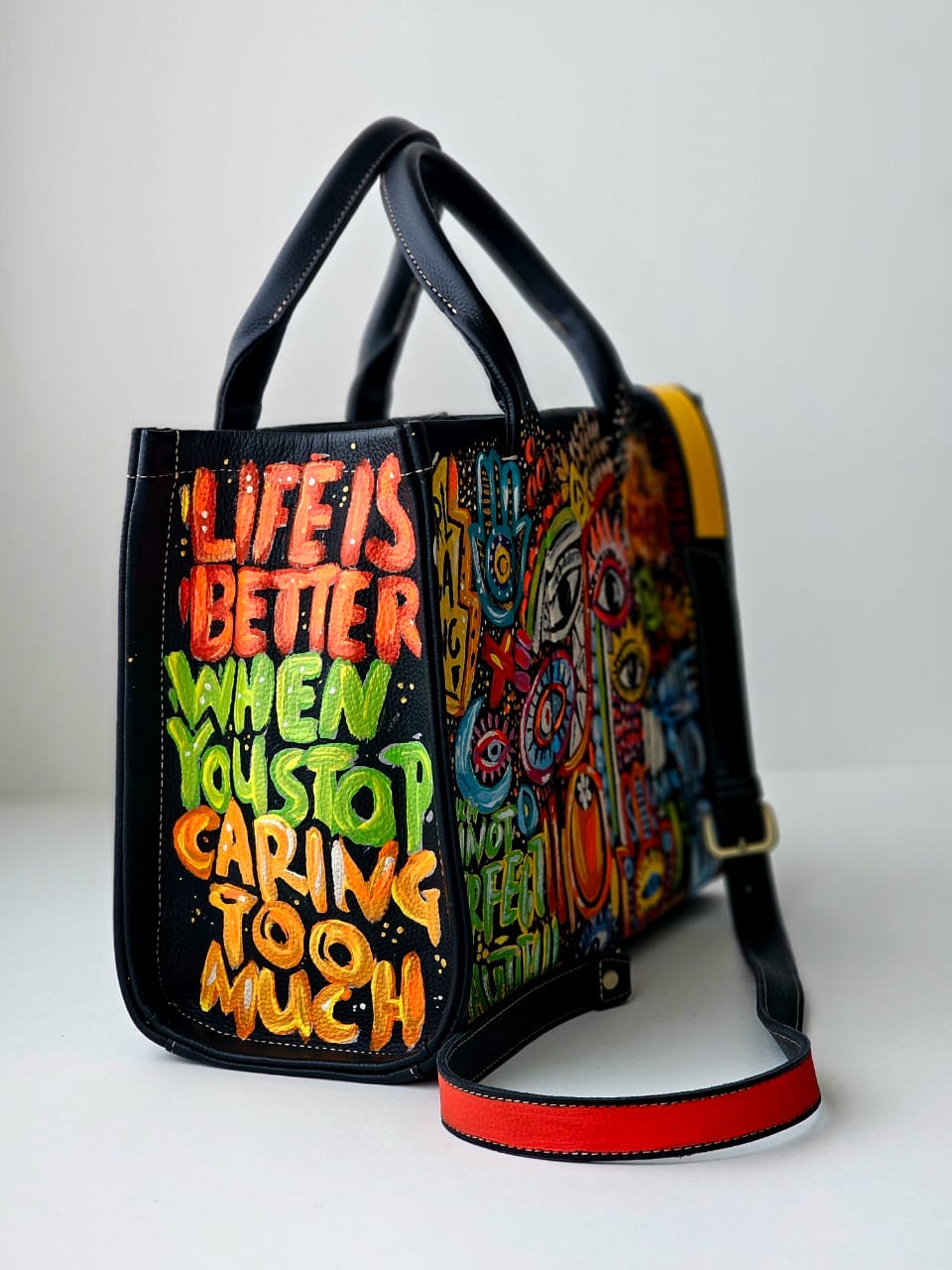 Leather Tote Bag X Colors