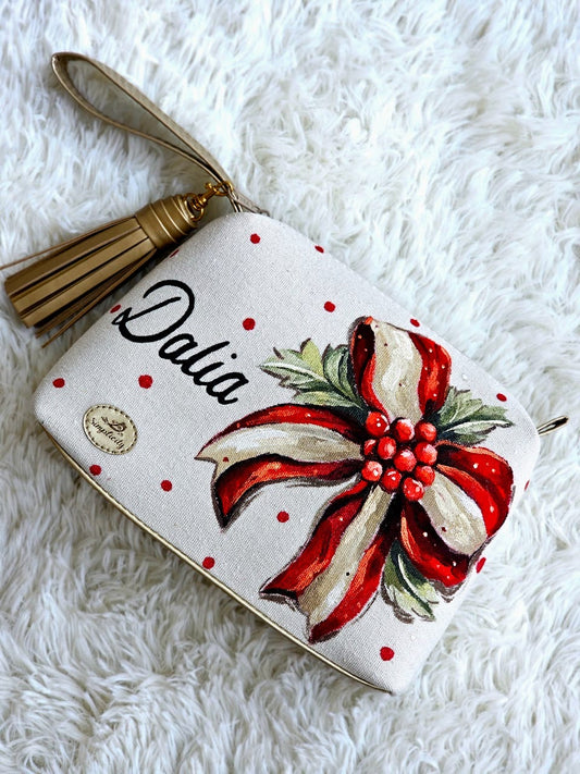 Gogo Clutch Christmas Bow