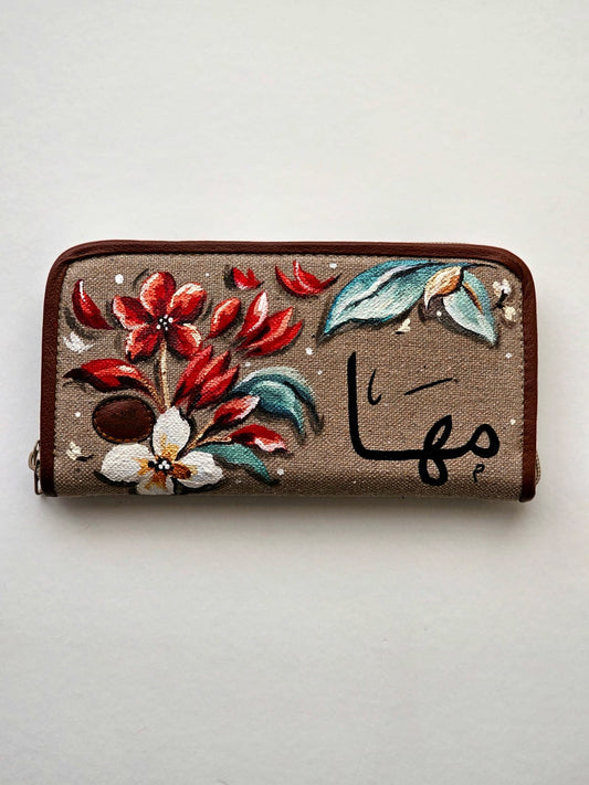 Wallet X Flowers Design3
