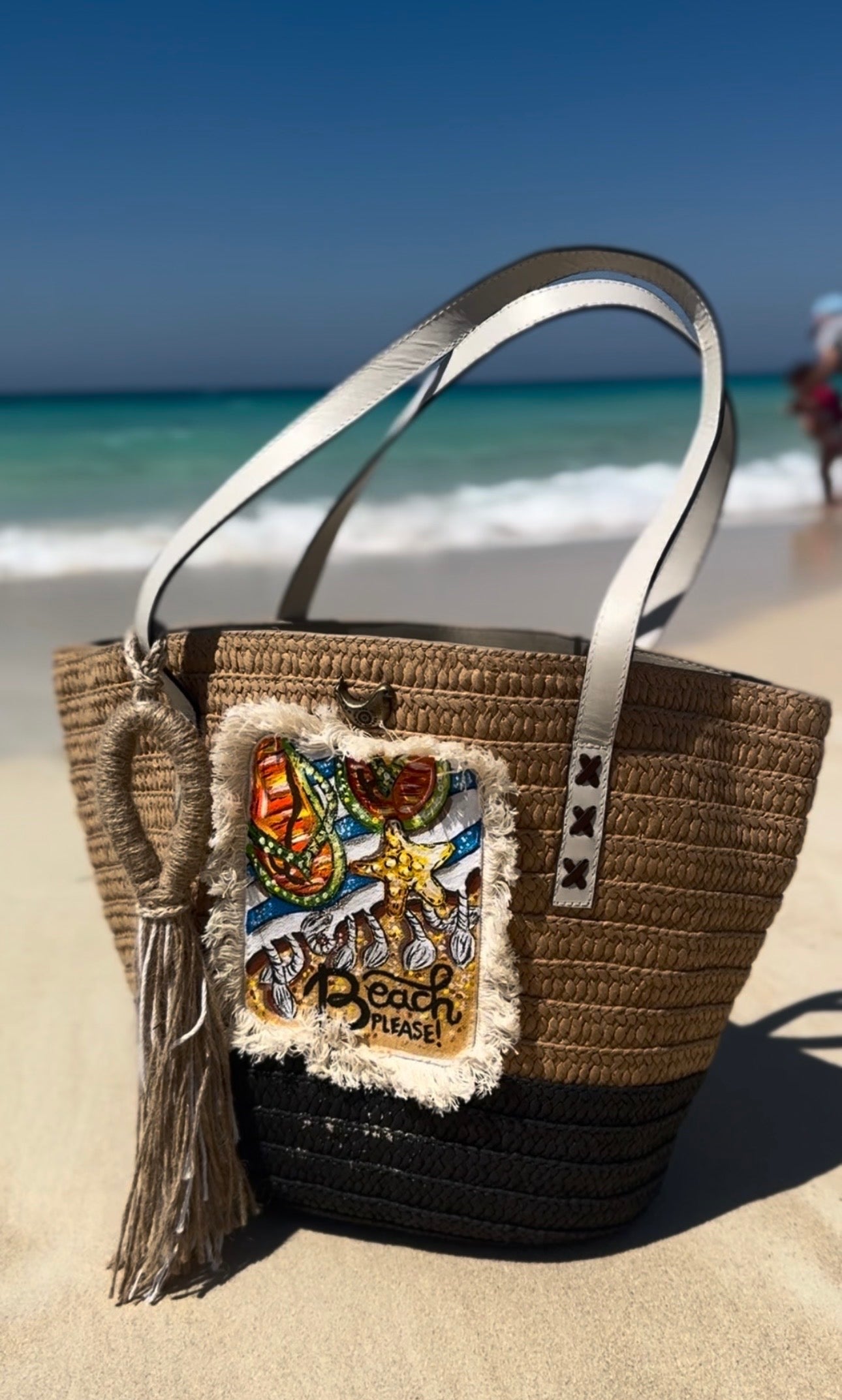 Straw Beach Bags