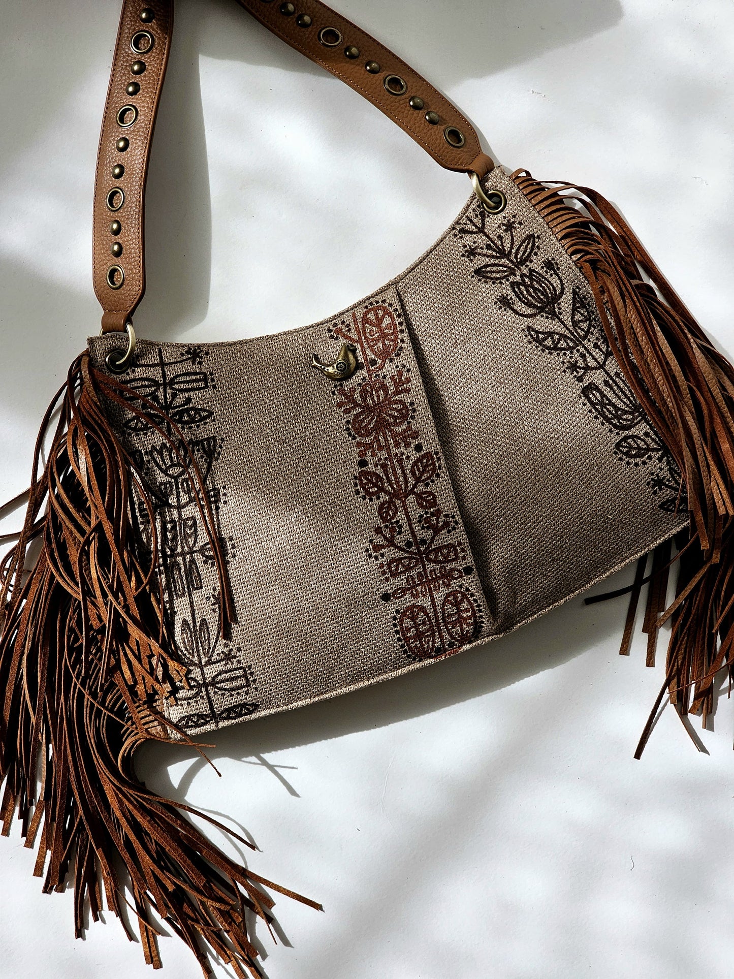 Shoulder Bag Side Fringes