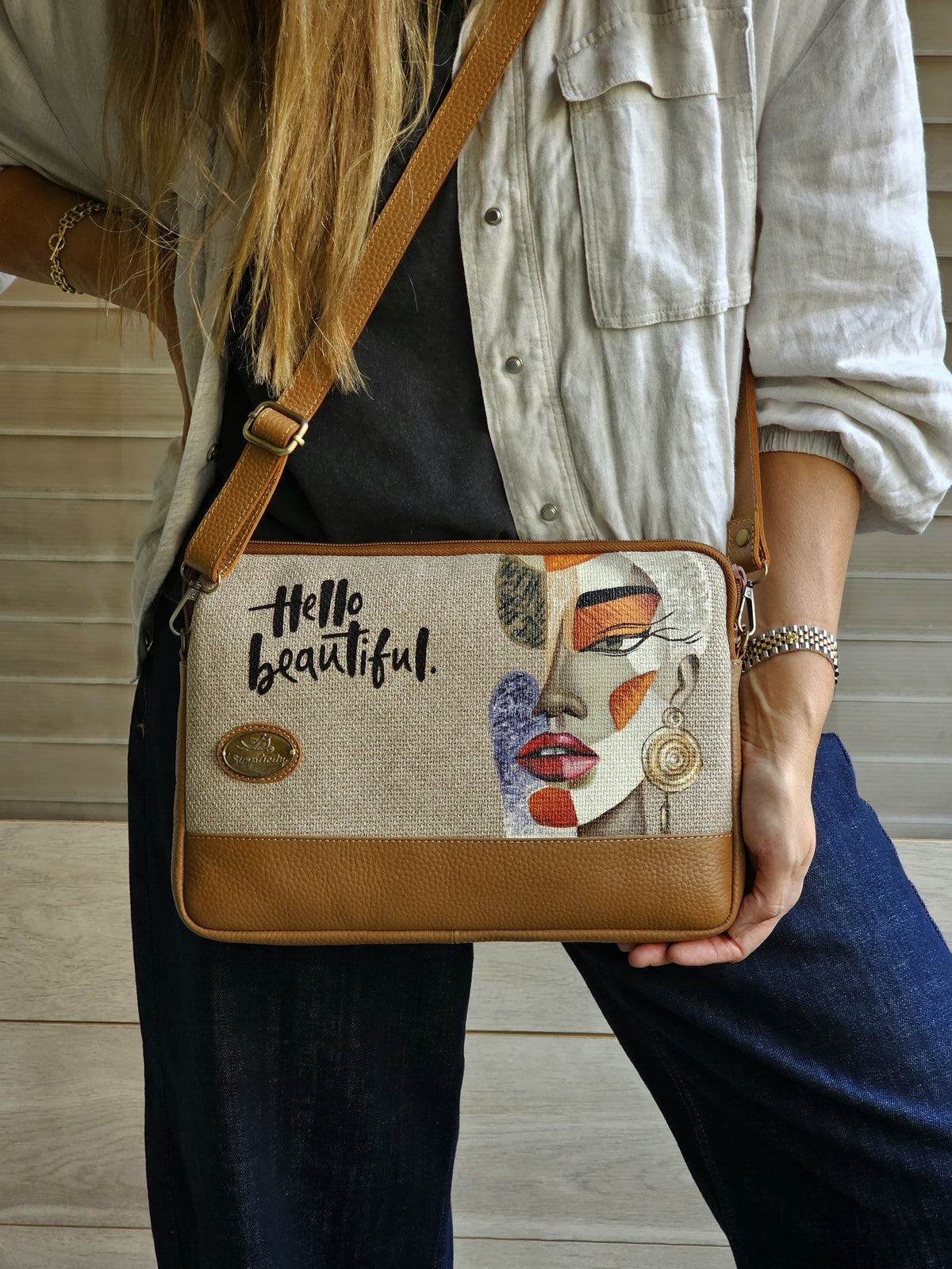 Laptop Sleeve Hello Beautiful