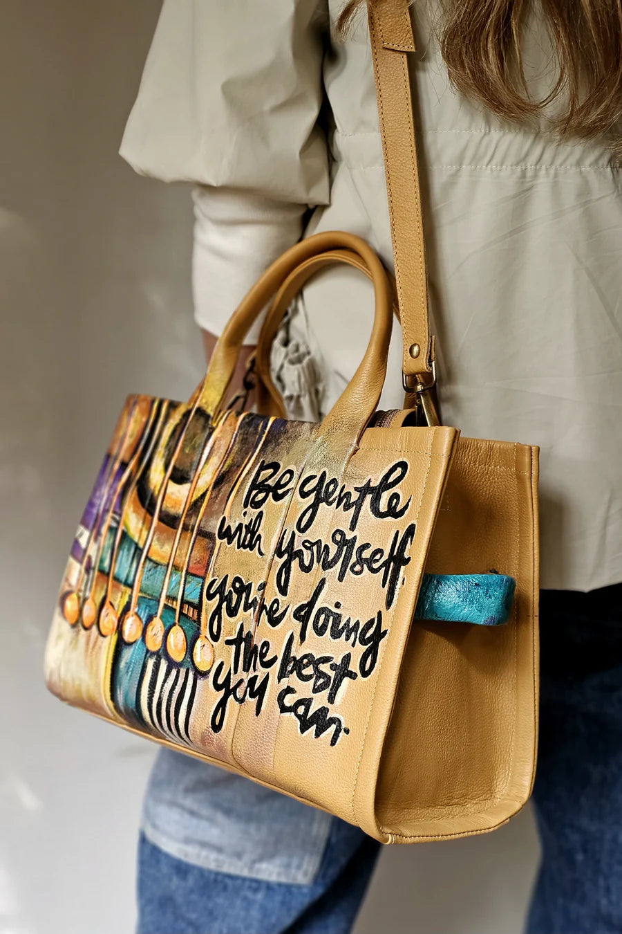 Large Tote Bag Havan X Be Gentle With Yourself