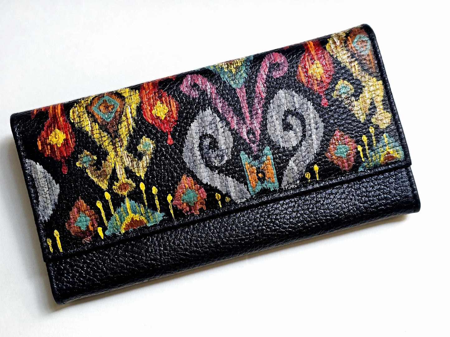 Leather Wallet Black Base X Colors 2