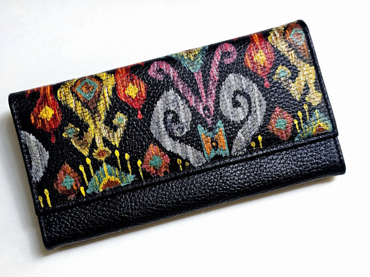 Leather Wallet Black Base X Colors 2
