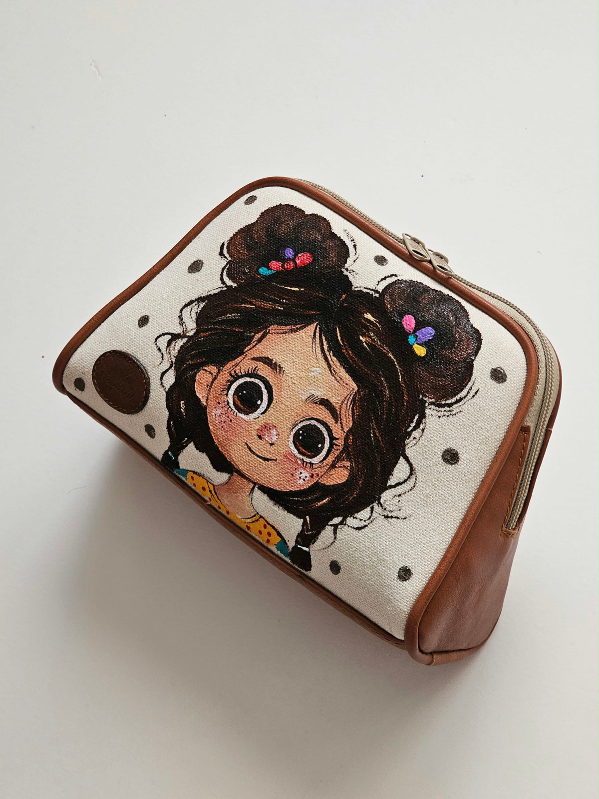 Makeup Pouch X Double Bun Cutie