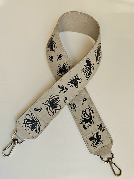 Leather Strap Beige 1