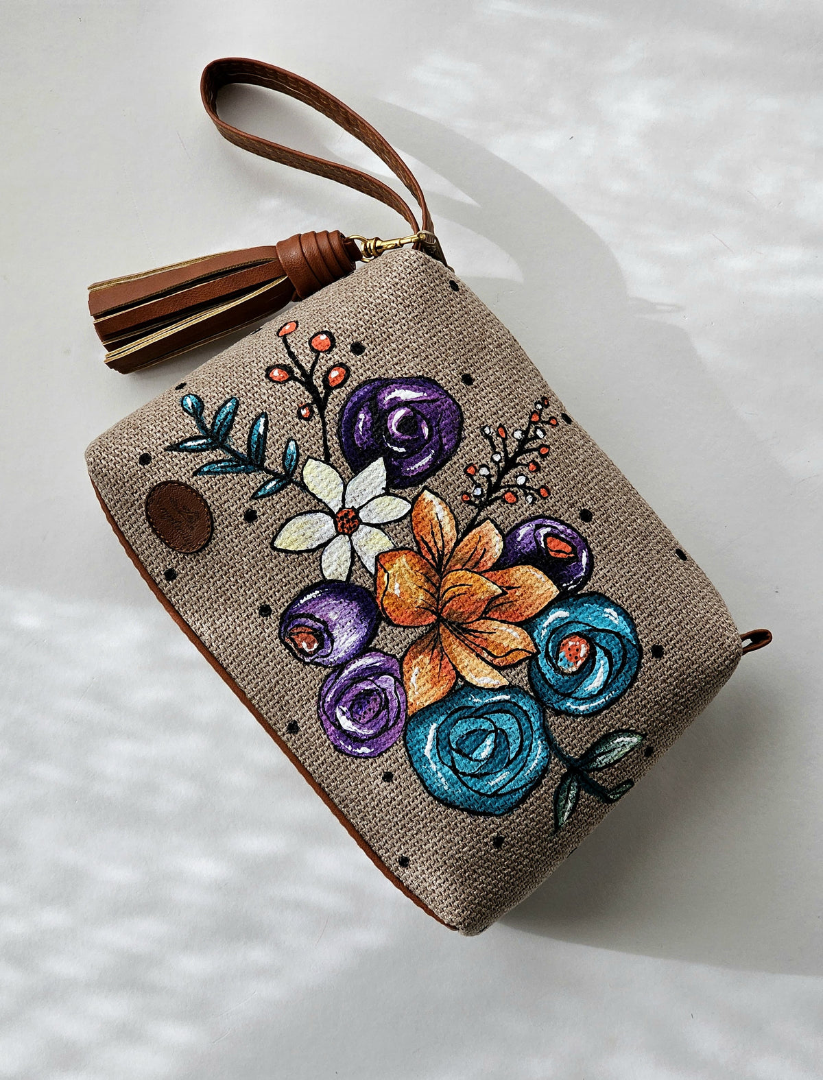 Gogo Clutch X Colorful Blooms
