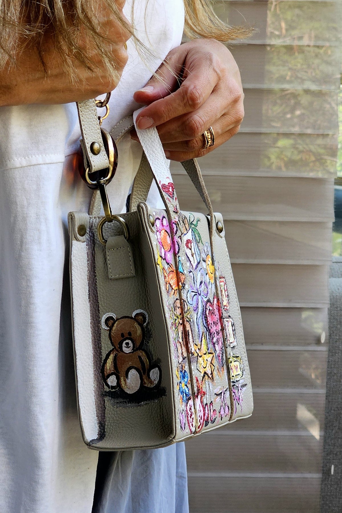 Mini Tote Bag X Happy Sketches