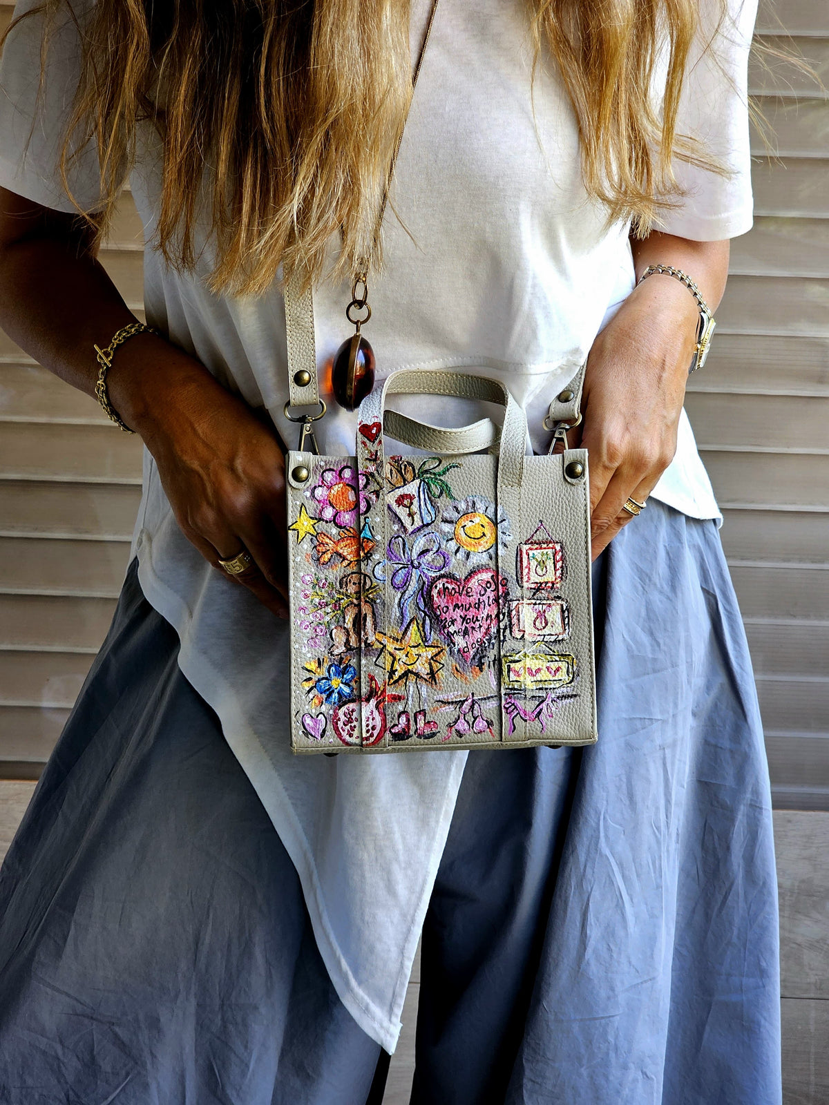 Mini Tote Bag X Happy Sketches