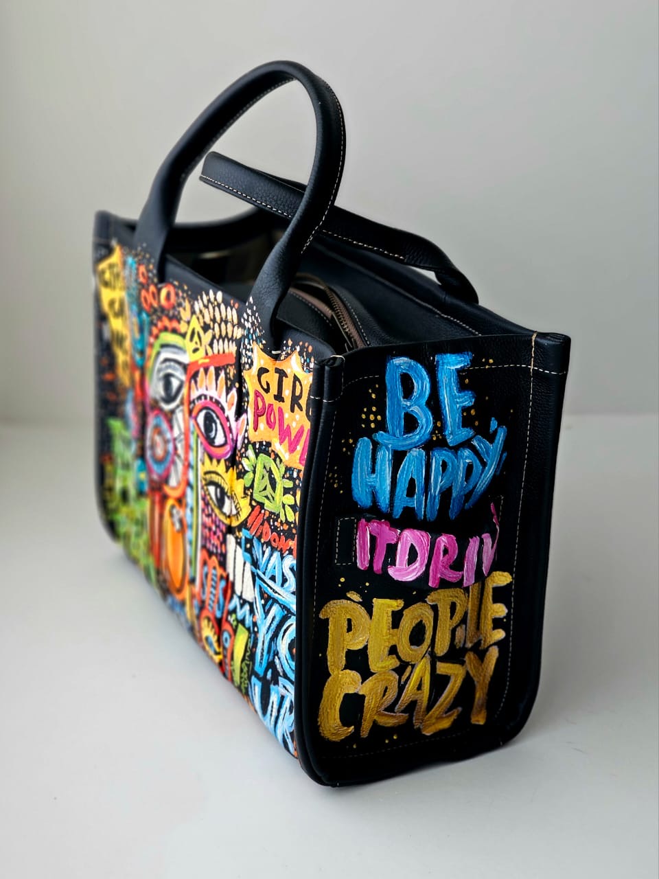 Leather Tote Bag X Colors