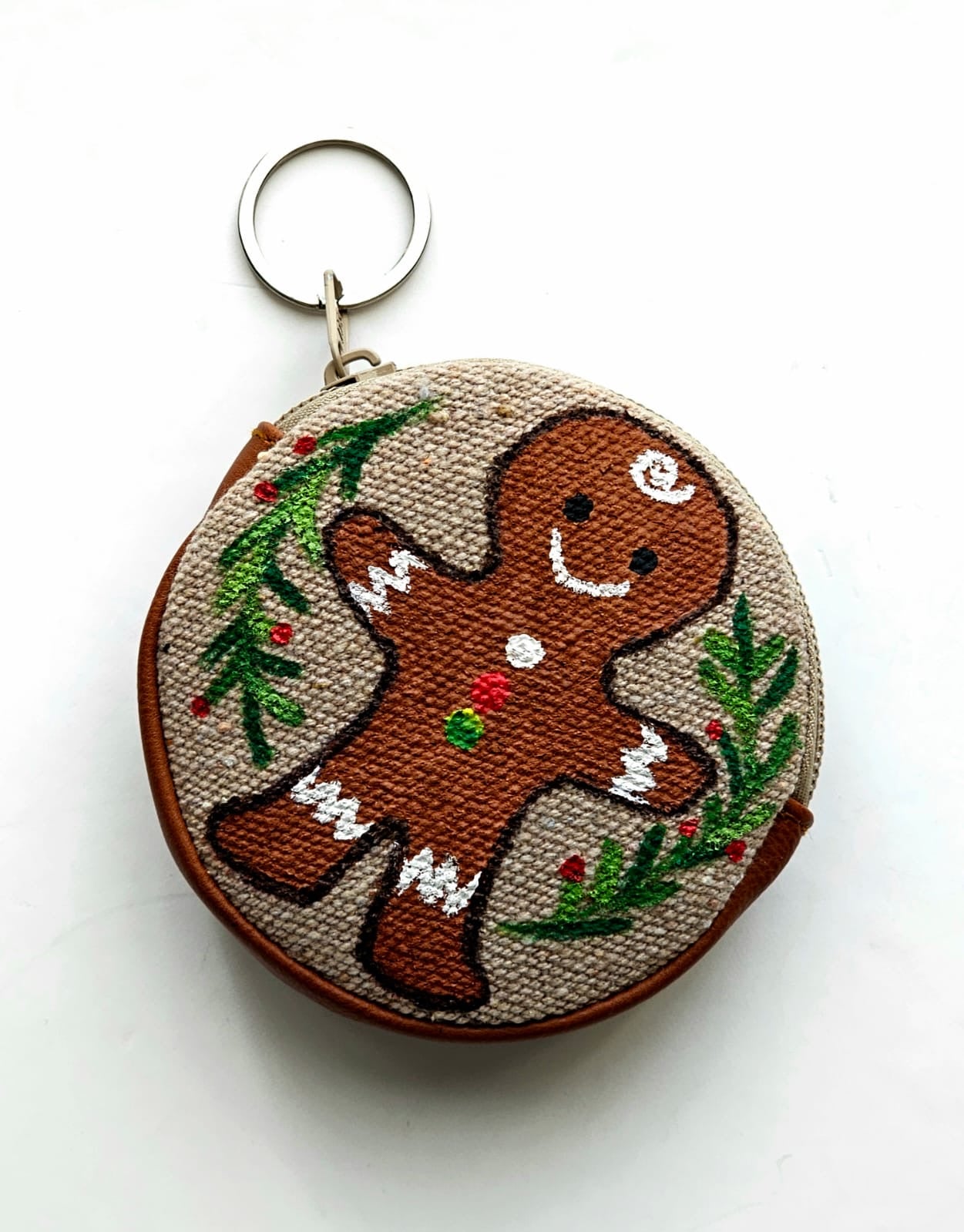 Gingerbread Man Coin Purse 2