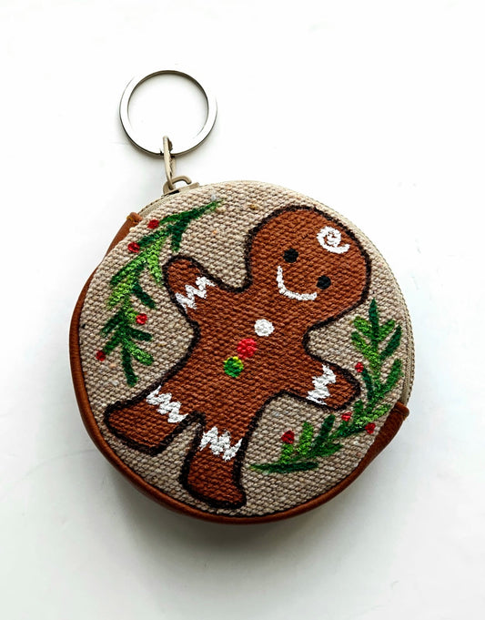 Gingerbread Man Coin Purse 2