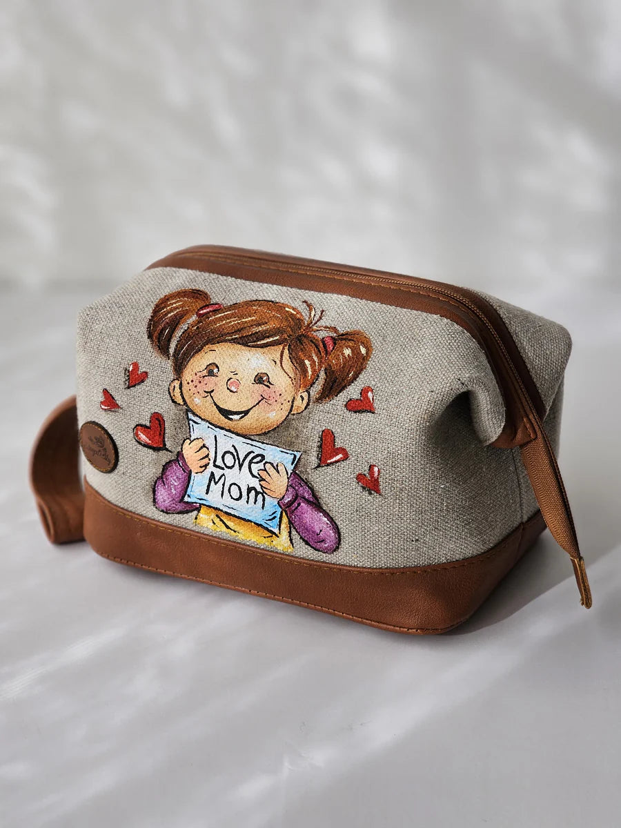Makeup Pouch Little Girl