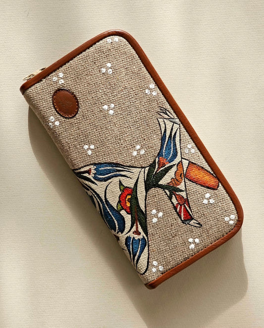 Fabric Wallet X Dancing Tanoura