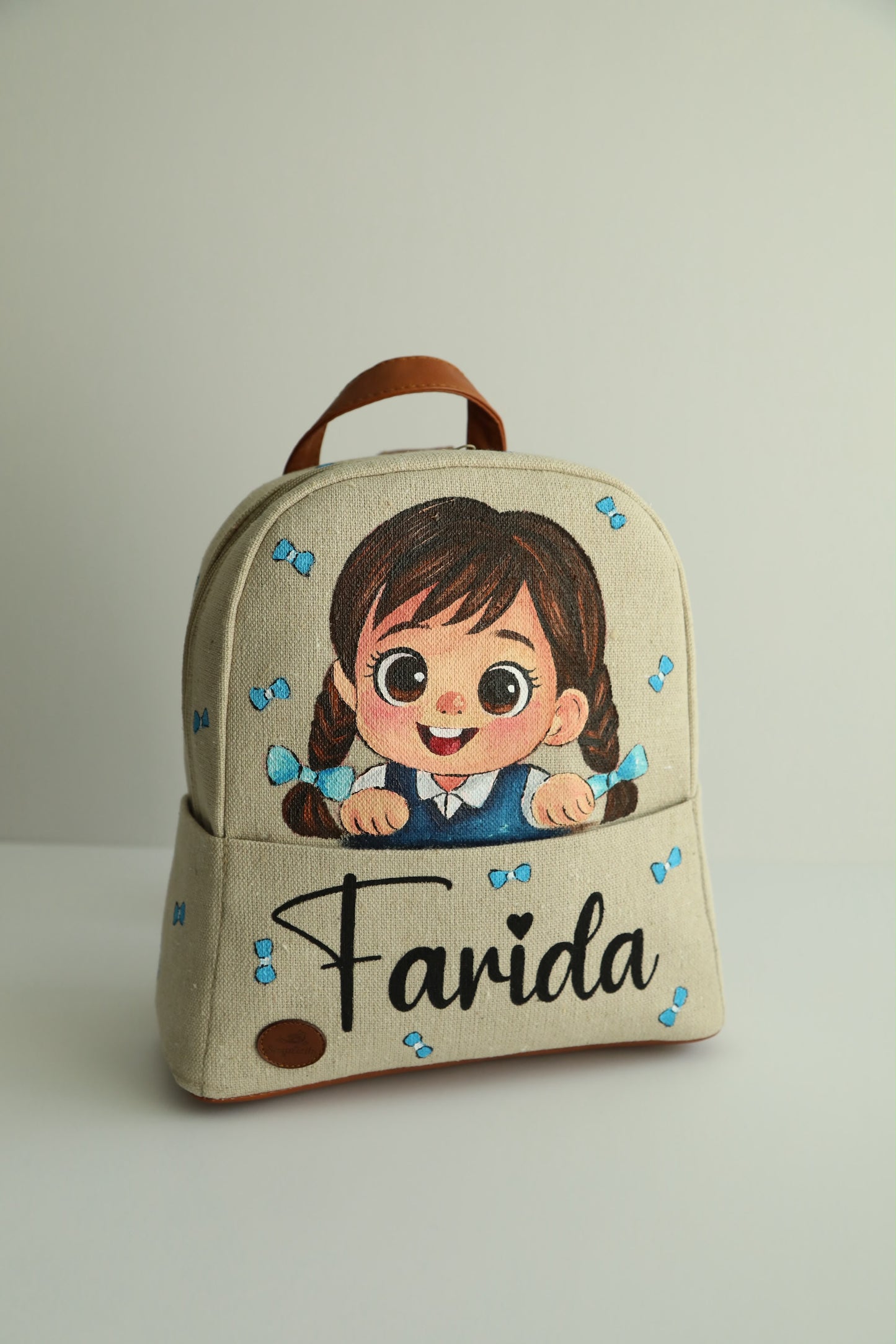 Medium Backpack X Blue Ribbons