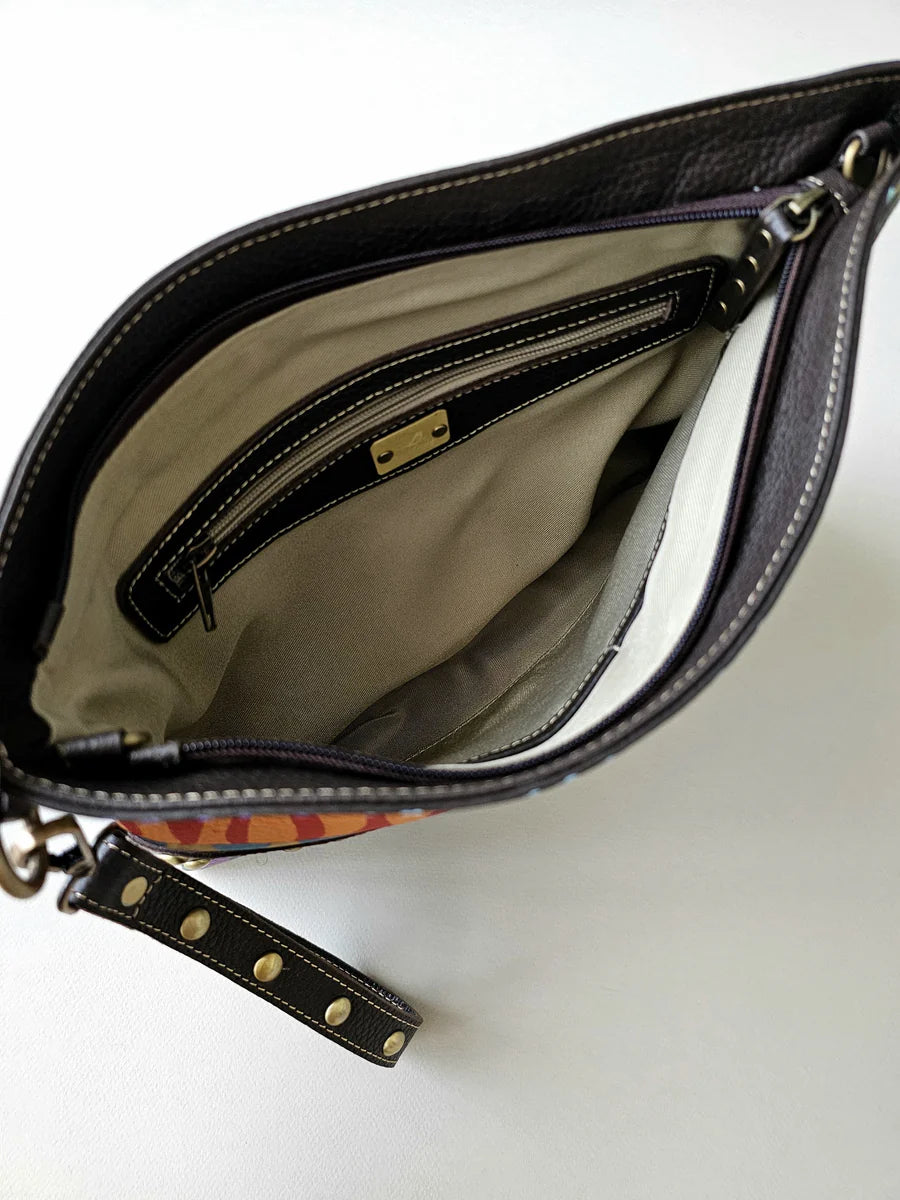 Studs Clutch Black X Patterns