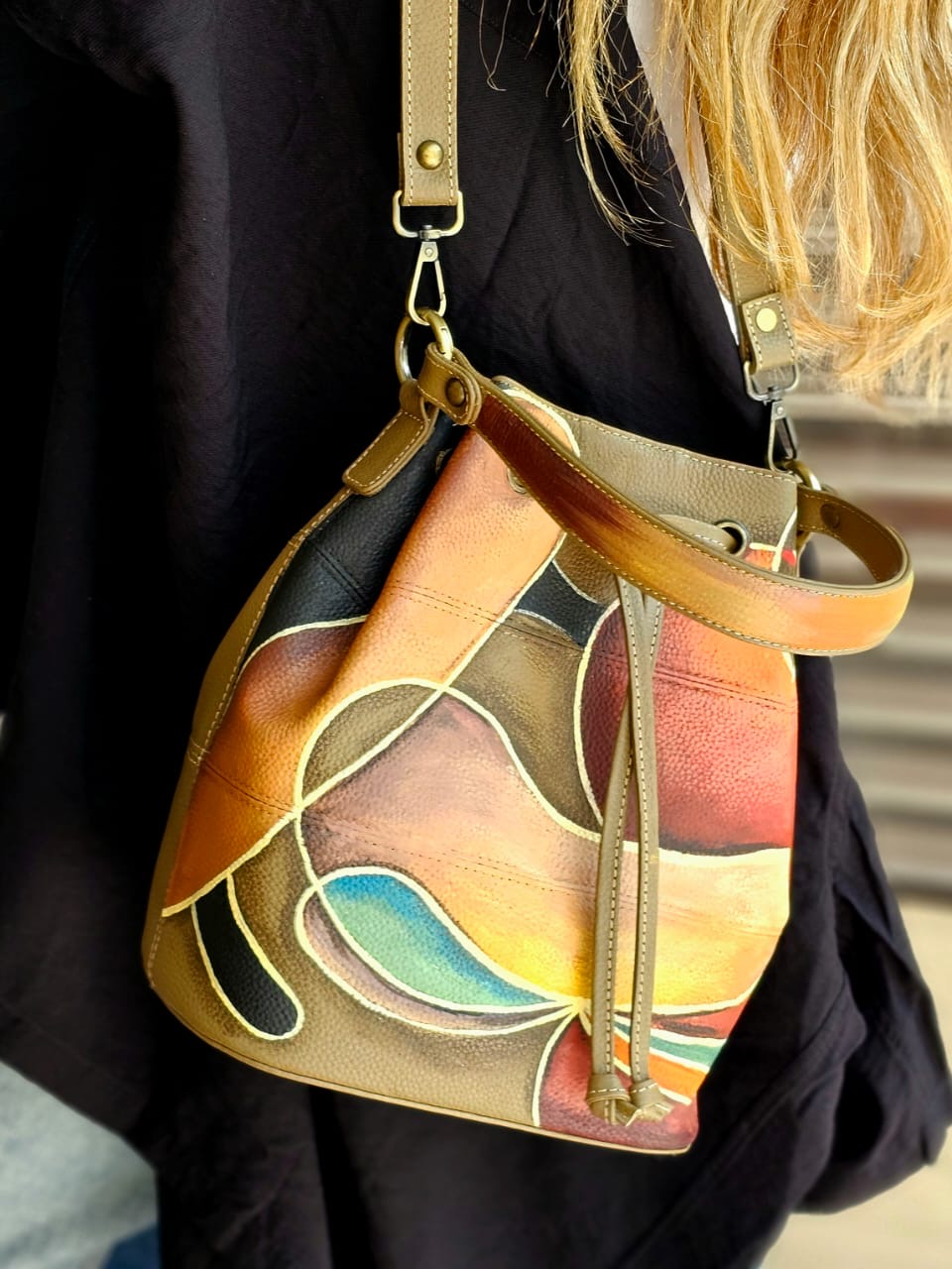 Leather Bucket X Colors
