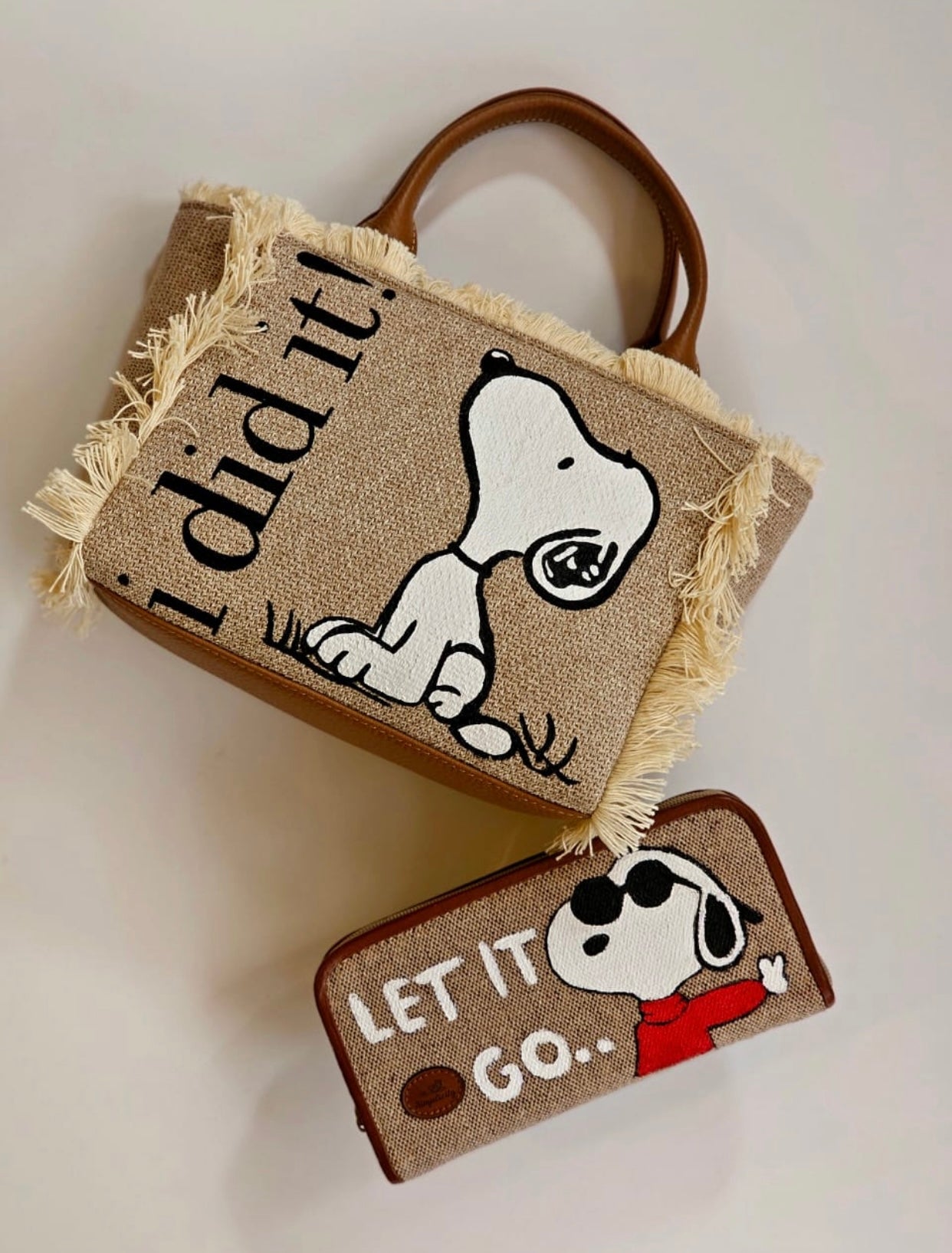 Mini Tote Bag I Did it + Wallet