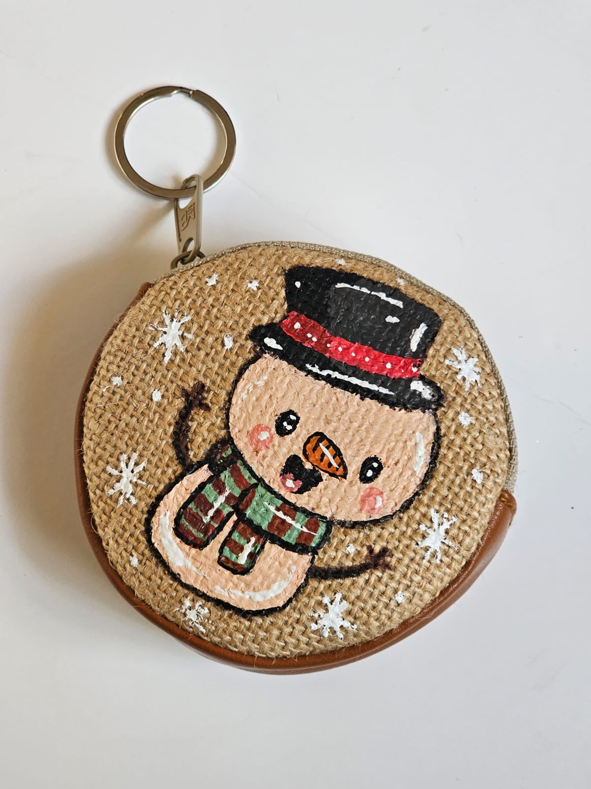 Snow Man Coin Purse