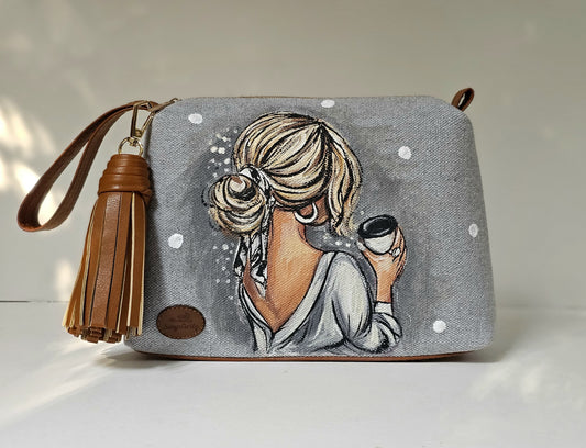 Gogo Clutch Coffee Girl