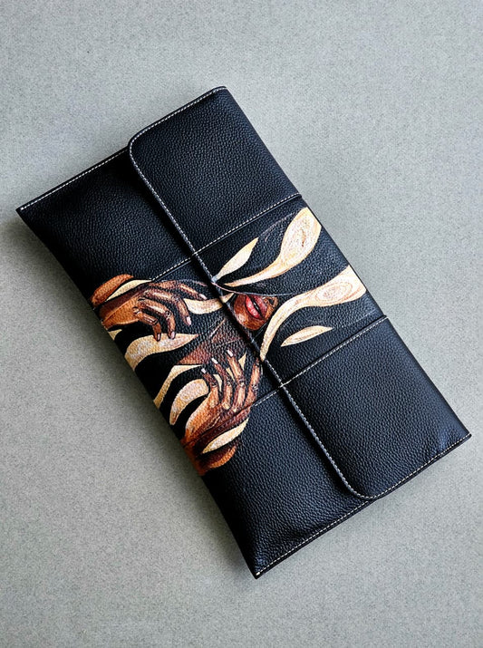 Leather Envelope X Tribal Muse