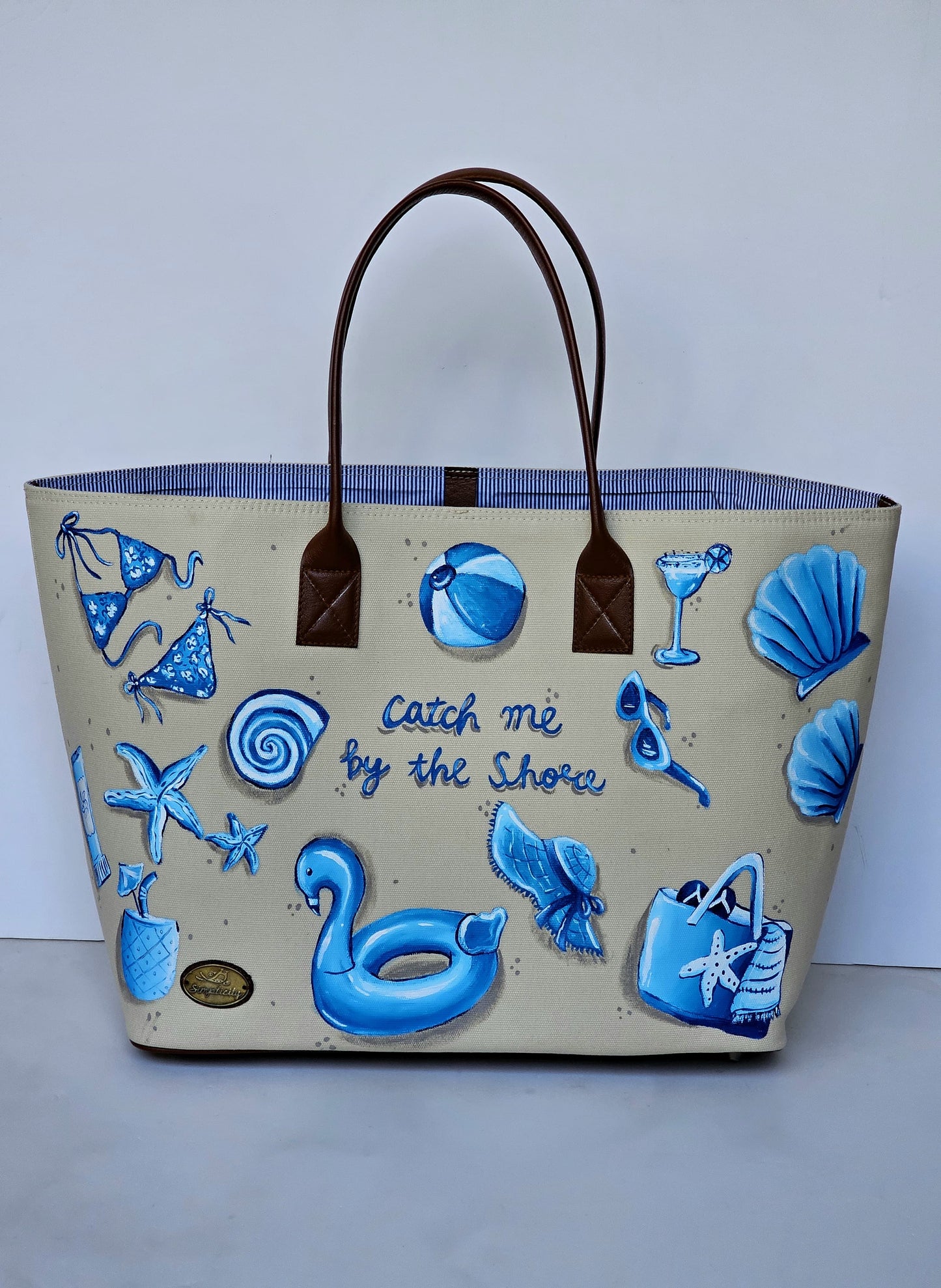 Beach Bag X Blue Vibes