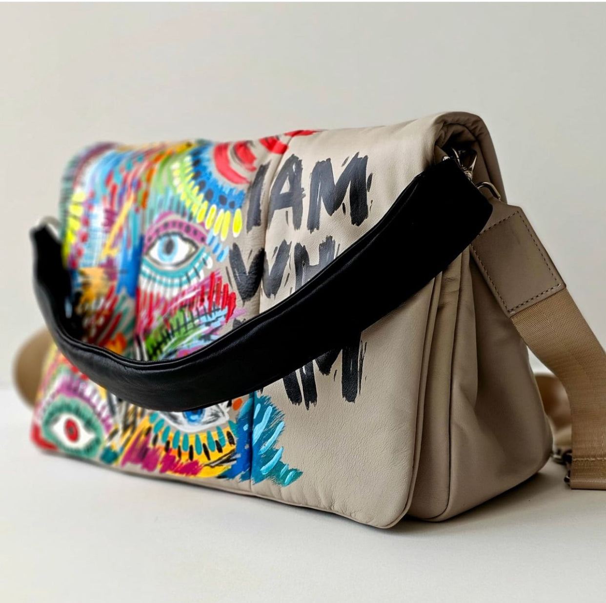 Bold leather Beige X Colors