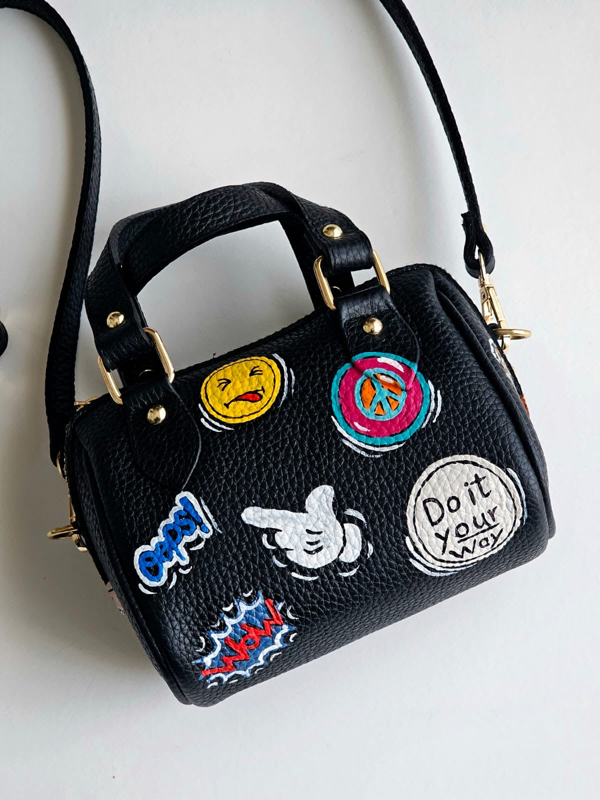 Mini Cross Bag X Sticker Designs