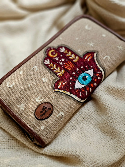 Fabric Wallets Red Kaf