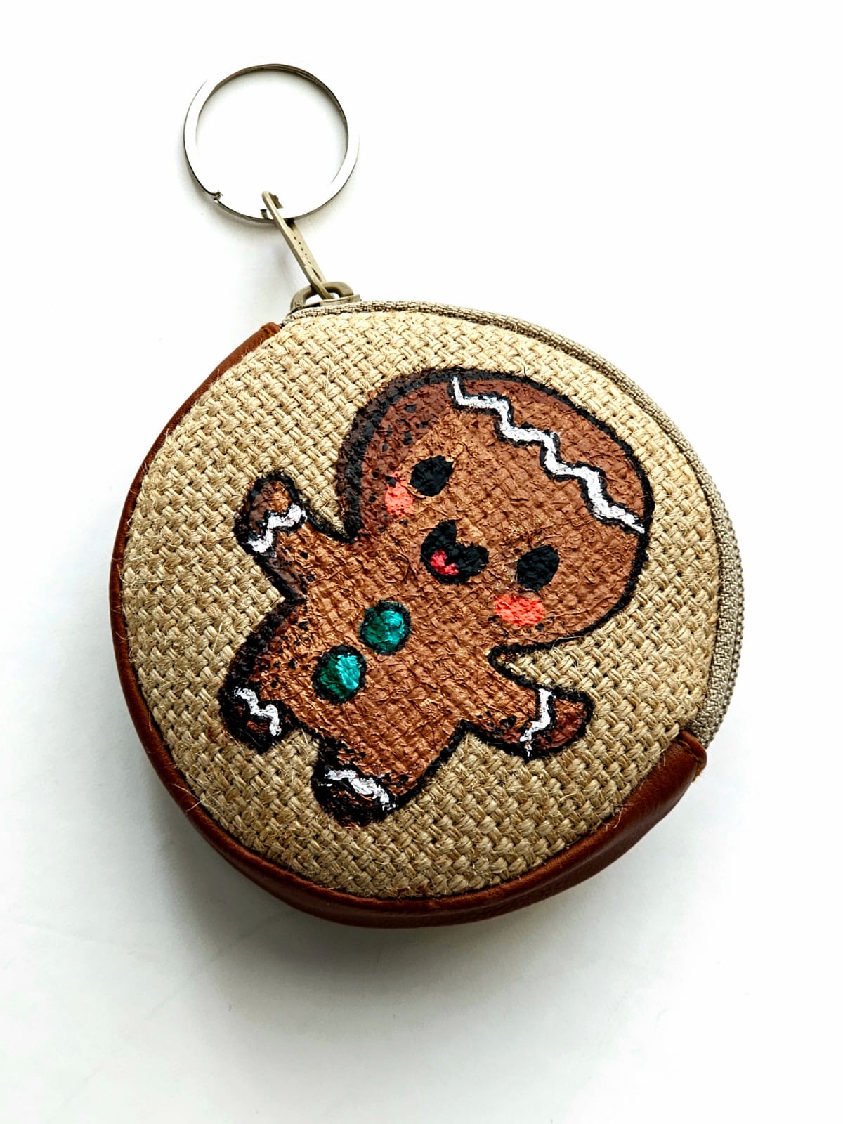 Gingerbread Man Coin Purse