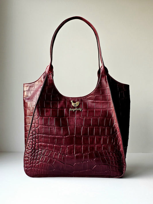 Lebeni Burgundy Bag