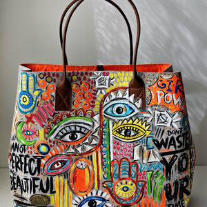 Beach Bags X Eyes Design